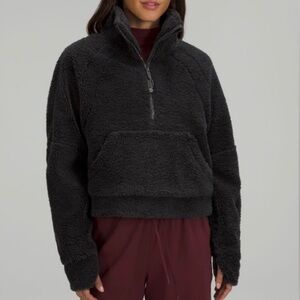 Lululemon Athletica Black Sweatshirt Top